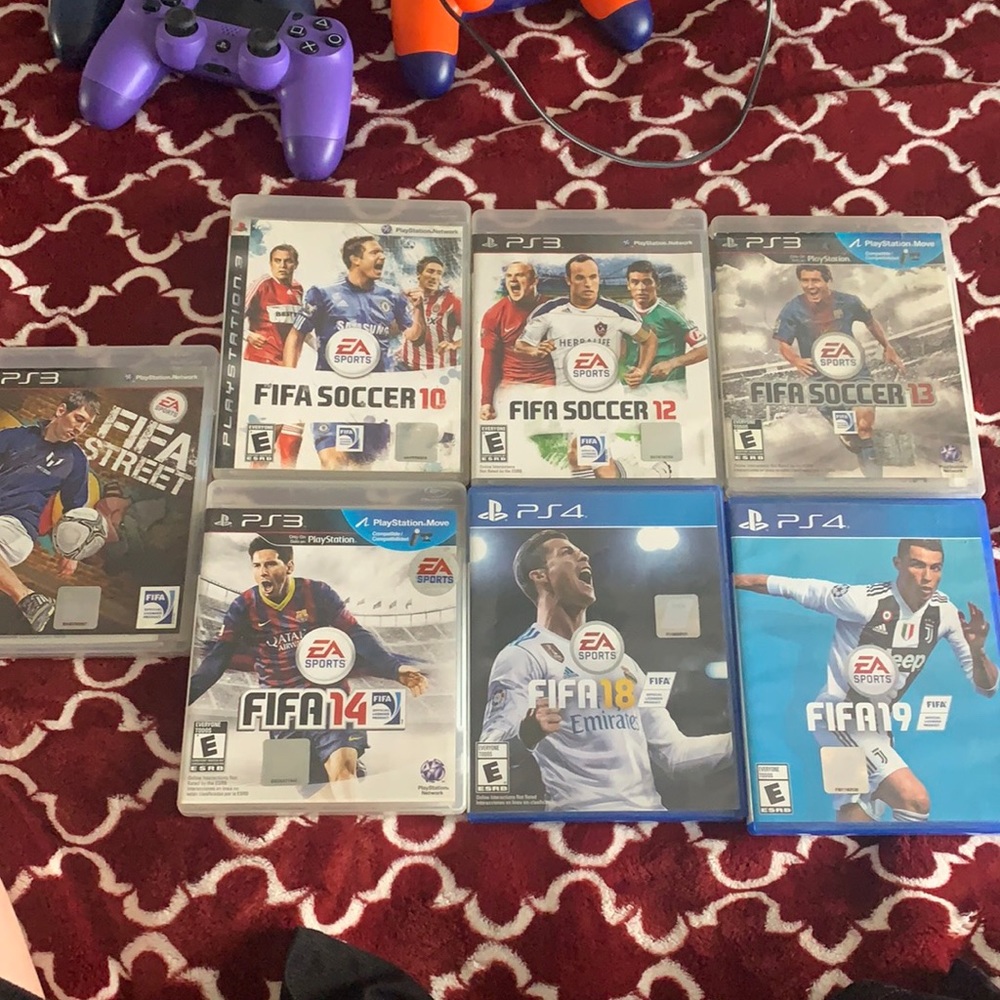 FIFA collection PS games